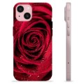 Husă TPU - iPhone 15 - Trandafir