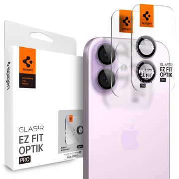 Protector Obiective Cameră iPhone 16/16 Plus/17 Spigen Glas.tR Ez Fit Optik Pro - Violet