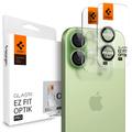 Protector Obiective Cameră iPhone 16/16 Plus/17 Spigen Glas.tR Ez Fit Optik Pro - Verde