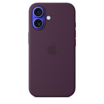 Husă Silicon iPhone 16 cu MagSafe - Apple MYY43ZM/A - Prună