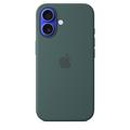 Husă Silicon iPhone 16 cu MagSafe - Apple MYY83ZM/A - Lacul verde