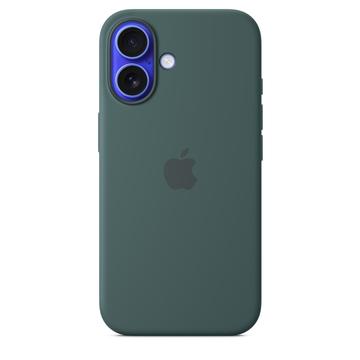 Husă Silicon iPhone 16 cu MagSafe - Apple MYY83ZM/A - Lacul verde