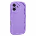 Husă TPU iPhone 16 Candy Color Wavy - Violet