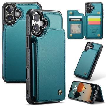 iPhone 16 Caseme C22 Case RFID Card Wallet - Verde