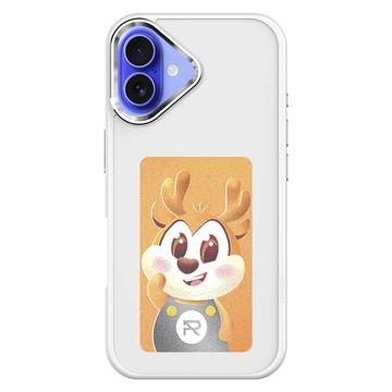 iPhone 16 DIY E-InkCase NFC Case - Alb