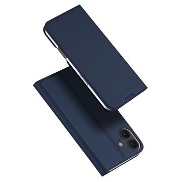 Husă Flip iPhone 16 - Dux Ducis Skin Pro - Albastru