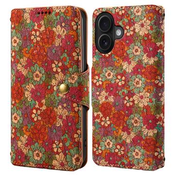 iPhone 16 Husa Portofel Patru Anotimpuri - Vara