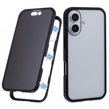 Husă Magnetică Sticlă Temperată iPhone 16 - Confidențialitate