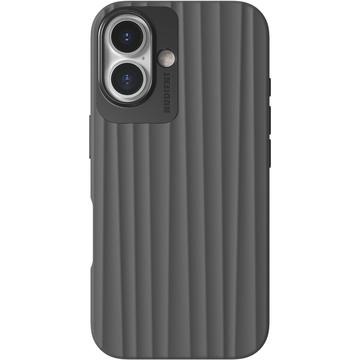 Husă iPhone 16 Nudient Bold - compatibilă cu MagSafe - Furtuna Neagră