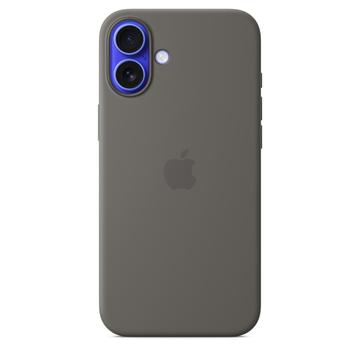 Husă Silicon iPhone 16 Plus cu MagSafe - Apple MYYC3ZM/A - Gri piatra