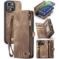 Husă Portofel iPhone 16 Plus - Caseme 008 2-în-1 Multifunctional