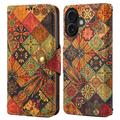 iPhone 16 Plus Husa Portofel Patru Anotimpuri - Toamnă