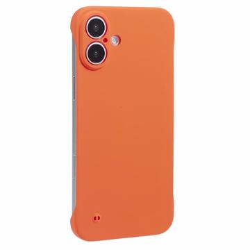 Husă din plastic fără cadru iPhone 16 Plus - Portocaliu