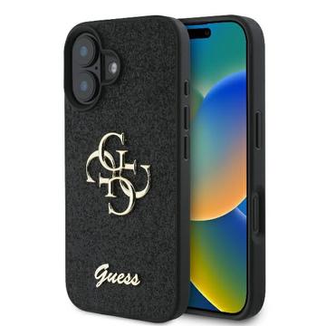 Husă iPhone 16 Plus - Guess Fixed Glitter 4G Metal Logo