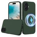 Husă Silicon Liquid iPhone 16 Plus - Compatibila MagSafe