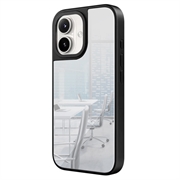 Husă iPhone 16 Plus Mirror - compatibilă cu MagSafe - negru