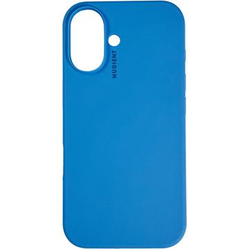 Husă Silicon iPhone 16 Plus Nudient Base - Albastru