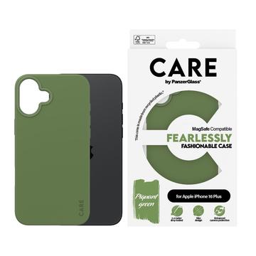Husă pentru iPhone 16 Plus PanzerGlass Care Fearless Fashionable - compatibilă MagSafe - verde