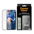 Protecție de ecran iPhone 16 Plus/15 Plus PanzerGlass Ceramic Protection Ultra-Wide Fit EasyAligner - 9H - Marginea neagră