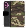 Husă Portofel Premium - iPhone 16 Plus - Camo