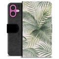 Husă Portofel Premium - iPhone 16 Plus - Tropic