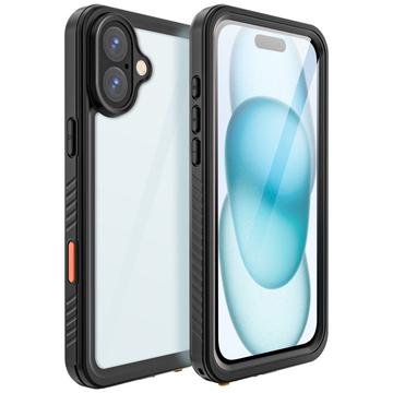 Husă Impermeabilă iPhone 16 Plus - Redpepper FS IP68 - Negru