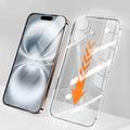Kit de protecție 2 în 1 iPhone 16 Plus Rurihai - Transparent