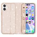 Husă Hibrid iPhone 16 Plus - Stylish Glitter - Auriu