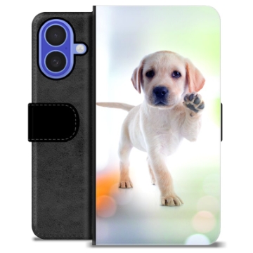 Husă Portofel Premium - iPhone 16 - Câine