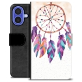 Husă Portofel Premium - iPhone 16 - Dreamcatcher
