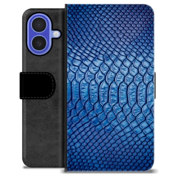 Husă Portofel Premium - iPhone 16 - Piele