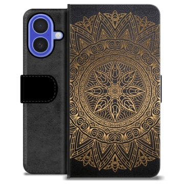 Husă Portofel Premium - iPhone 16 - Mandala