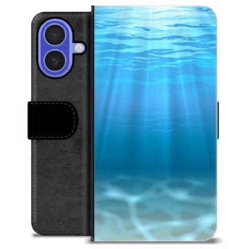 Husă Portofel Premium - iPhone 16 - Mare
