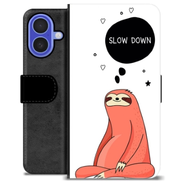 Husă Portofel Premium - iPhone 16 - Slow Down