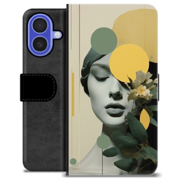 Husă Portofel Premium - iPhone 16 - Atmosferă Vintage