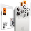 Protector Obiective Cameră iPhone 16 Pro/16 Pro Max/17 Pro/17 Pro Max Spigen Glas.tR Ez Fit Optik Pro - Argintiu