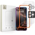 Set de protecție iPhone 16 Pro/17 Pro Tech-Protect Supreme - Clar
