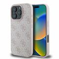 Husă Hibrid iPhone 16 Pro - Guess 4G Metal Gold Logo