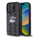 Husă iPhone 16 Pro Lacoste Blend Monogram - Compatibilă cu MagSafe - Negru