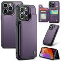 iPhone 16 Pro Max Caseme C22 Case RFID Card Wallet - Violet