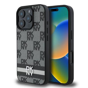 Husă Model în carouri și dungi iPhone 16 Pro Max - DKNY
