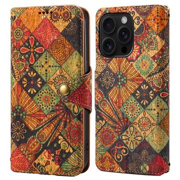 iPhone 16 Pro Max Husa Portofel Patru Anotimpuri - Toamnă