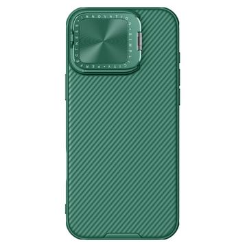 Husă Hibrid iPhone 16 Pro Max - Nillkin CamShield Prop - Verde