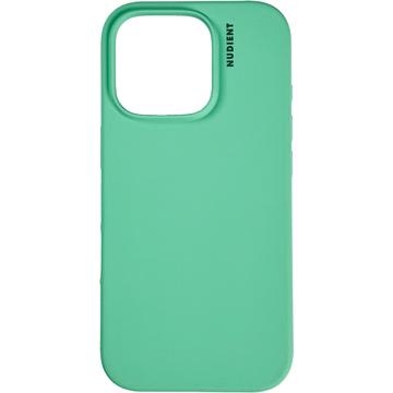 Husă Silicon iPhone 16 Pro Max Nudient Base - Verde Mentă