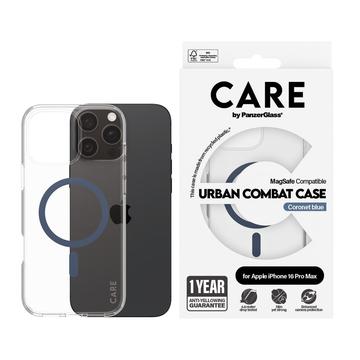 iPhone 16 Pro Max Carcasă PanzerGlass Care Transparent Urban Combat - compatibilă cu MagSafe