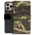 Husă Portofel Premium - iPhone 16 Pro Max - Camo