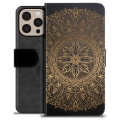 Husă Portofel Premium - iPhone 16 Pro Max - Mandala