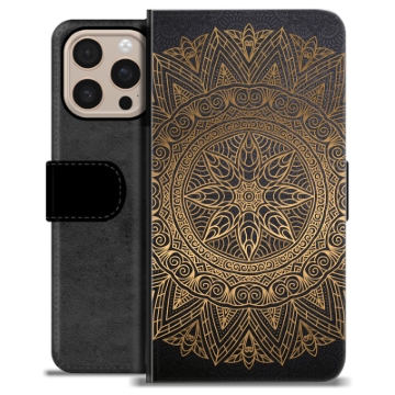 Husă Portofel Premium - iPhone 16 Pro Max - Mandala