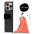 Husă Portofel Premium - iPhone 16 Pro Max - Slow Down