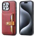 Husă cu Portofel iPhone 16 Pro Max - Retro Style